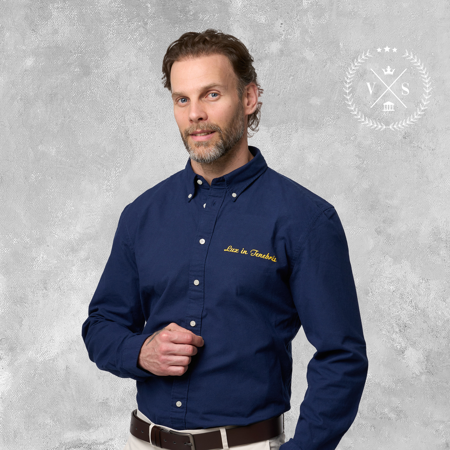 Chemise "Lux in Tenebris"